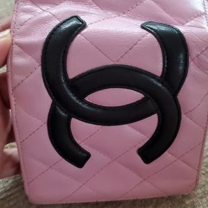 Chanel quilted wallet